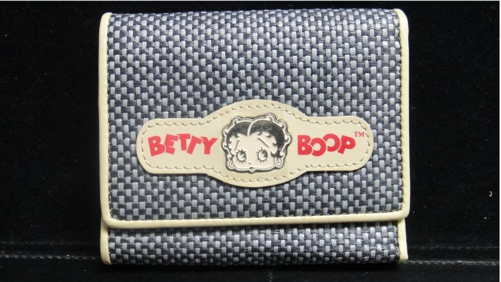 KING FEATURES FLEISCHER BETTY BOOP BLUE COLOR PURSE BB-2031