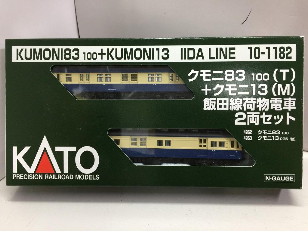 KATO N-GAUGE KUMONI83 100+KUMONI13 IIDA LINE 10-1182 Iida Line Freight Train PRECISION RAILROAD MODELS