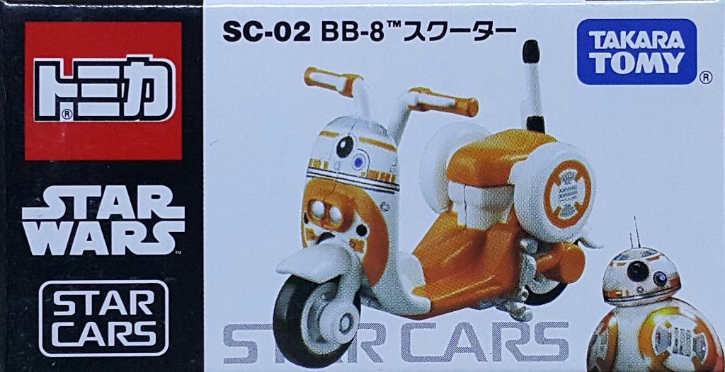 TAKARA TOMY 86743 TOMICA STAR WARS STAR CARS SC-02 BB-8 SCOOTER