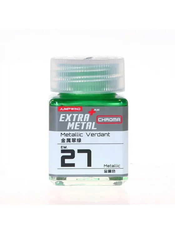 JWEM Extra Metal Metallic Color Series Oil-Based Model Oil – JWEM27 Metallic Emerald Green