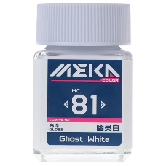 Meka Color Oil-based Model Oil – JWMC81 Ghost White