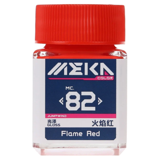 Meka Color Oil-based Model Oil – JWMC82 Flame Red