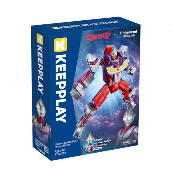 Qman Tiga Enhanced Mecha