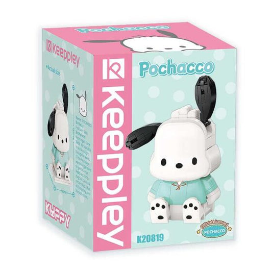 Qman Keeppley【Sanrio】Pochacco modeling building blocks