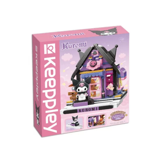Qman Keeppley【Sanrio】Kuromi Astrology Store Building Blocks