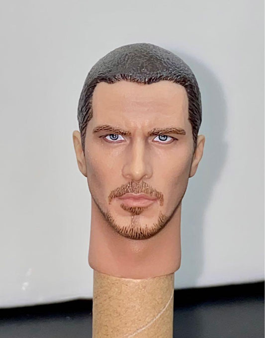 1/6 CUSTOM TERMINATOR SALVATION John Connor Christian Bale Head Sculpt  For 12” figure