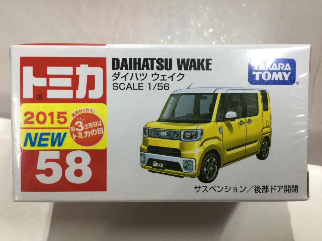 TAKARA TOMY TOMICA 58 1/56 DAIHATSU WAKE
