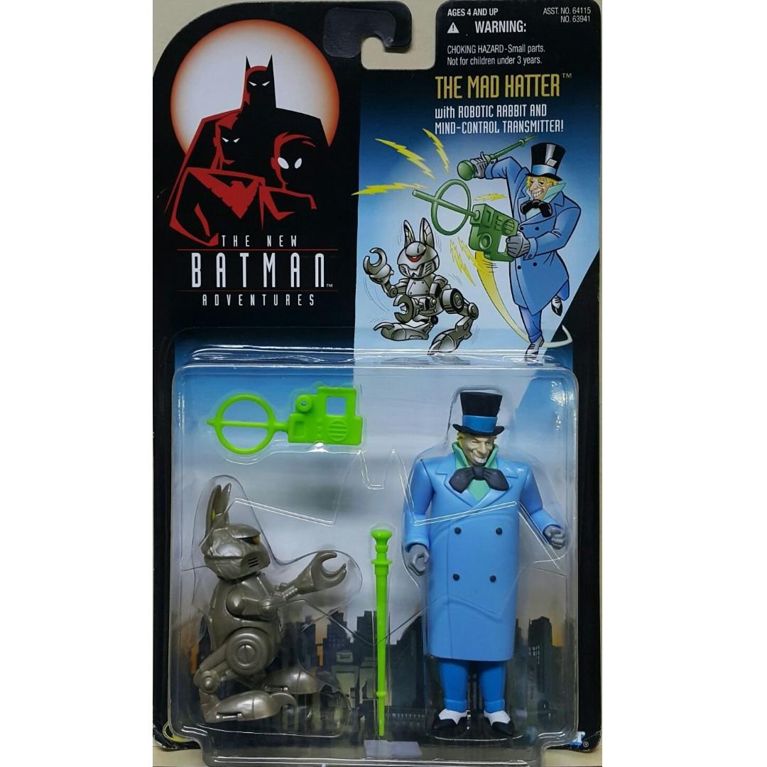 KENNER 63941 THE NEW BATMAN ADVENTURES THE MAD HATTER WITH ROBOTIC RABBIT AND MIND-CONTROL TRANSMITTER Warehouse 1121