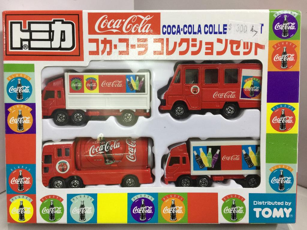 TOMY TOMICA COCA-COLA COLLECTION SET Vehicle Set