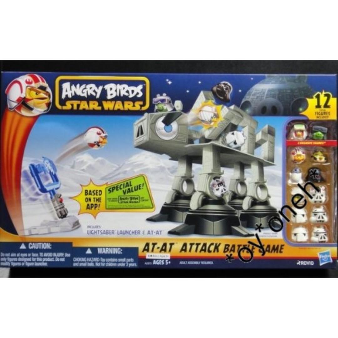 HASBRO 81253 ANGRY BIRDS STAR WARS AT-AT ATTACK BATTLE