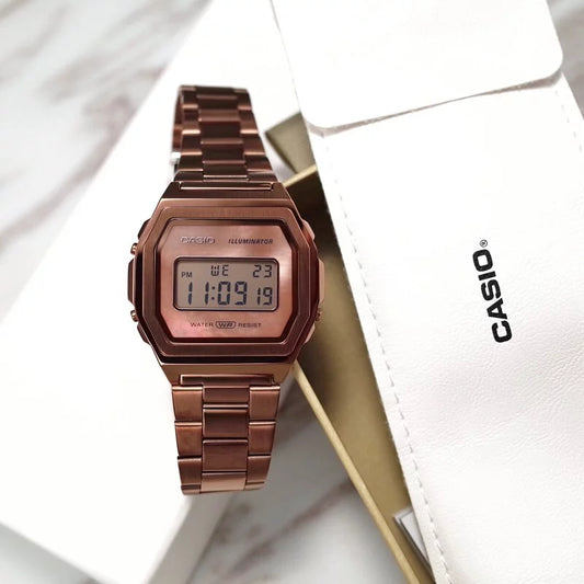 Casio Classic Collection Watch Stainless Steel A1000RG-5EF