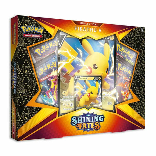 Pokemon TCG US version Shining Fates Pikachu V Box