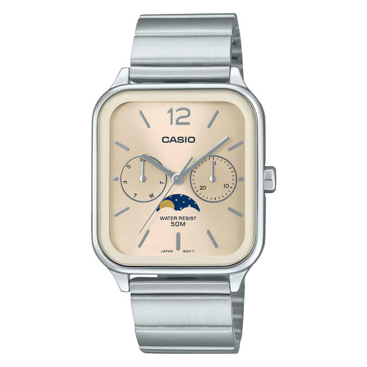 CASIO MTP-M305D-9A Quartz Moonphases Watch
