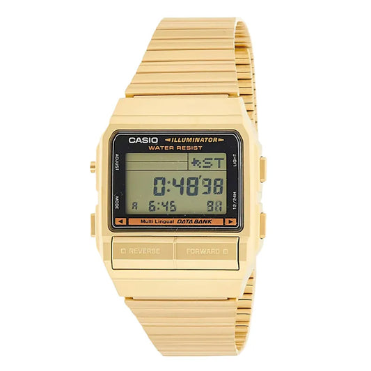 Casio DB-380G-1 Data Bank Digital Vintage Watch