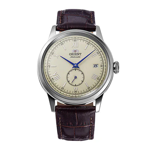 Orient Bambino 38.4mm Small Seconds Subdial Leather Watch RA-AP0105Y30B