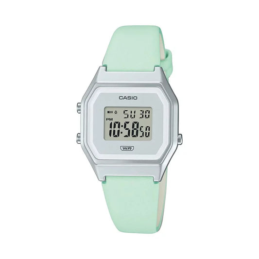 Casio LA680WEL-3 Ladies Digital Vintage Leather Watch