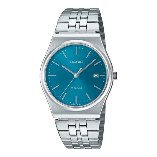 Casio MTP-B145D-2A2 35mm Blue Dial Quartz Watch