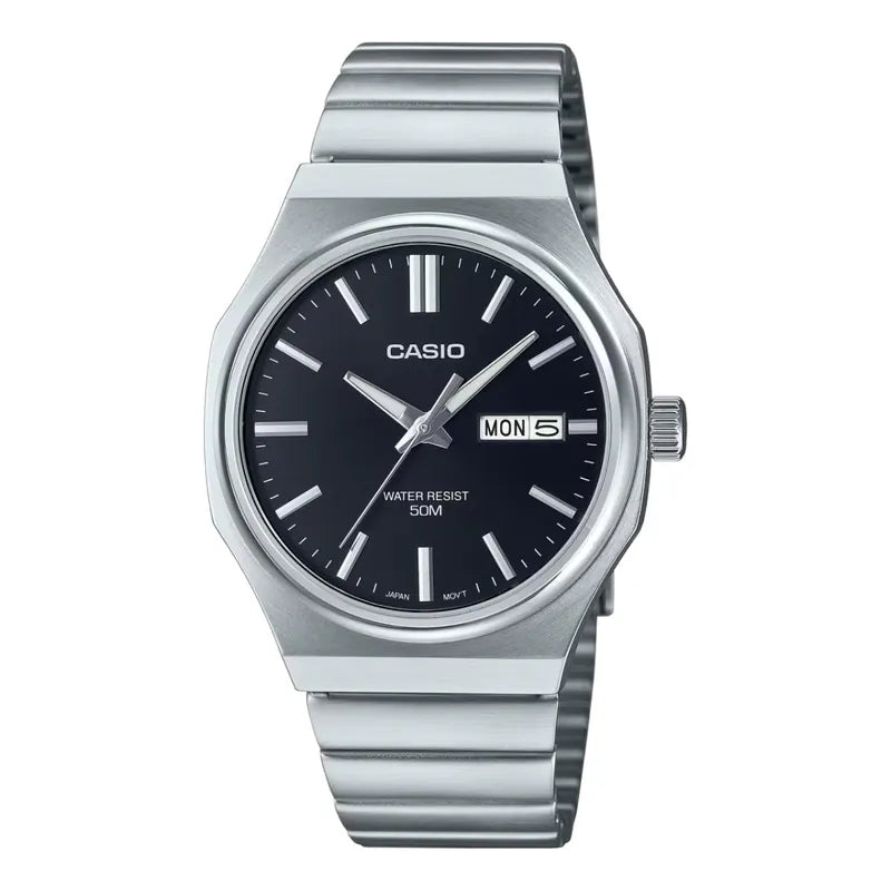 Casio MTP-E735D-1AV 37.5mm Stainless Steel Quartz Watch