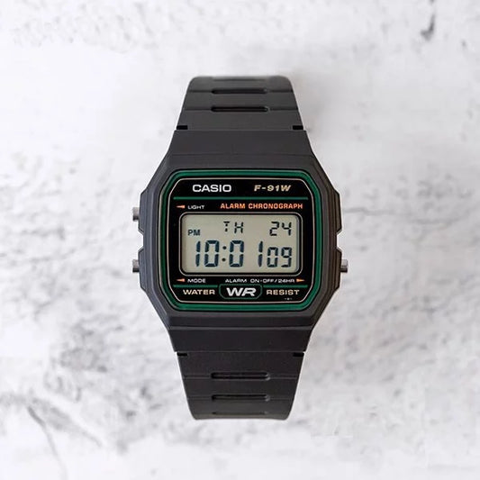 Casio F-91W-3 Boy Size Digital Vintage Watch