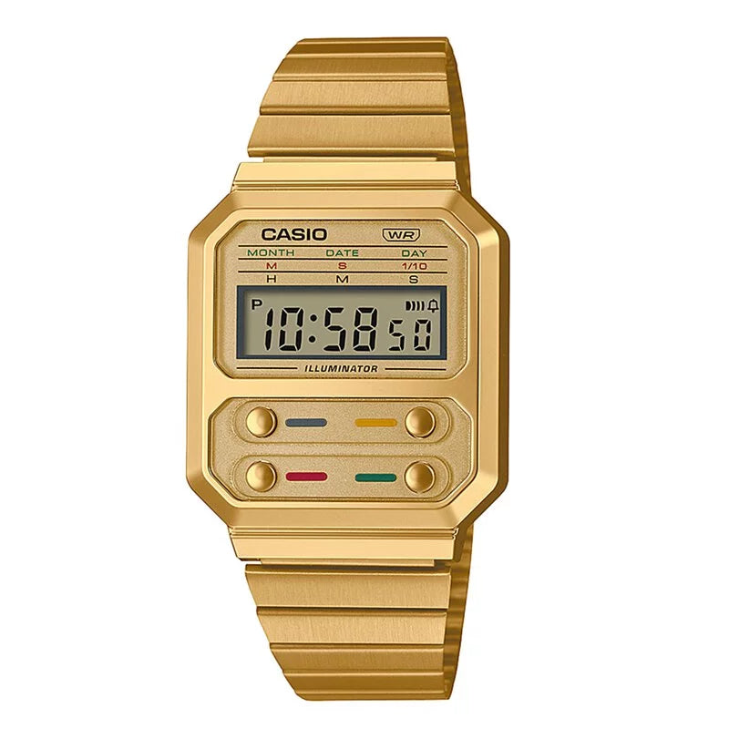 Casio Retro Vintage Series Digital Watch A100WEG-9A