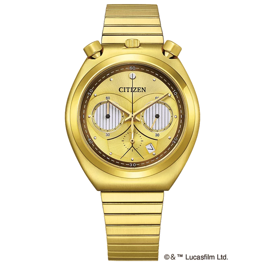 CITIZEN AN3662-51W Star Wars C-3PO Tsuno Chrono Bullhead