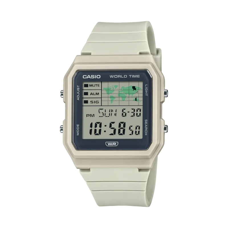 Casio Retro Vintage Series World Map Digital Watch LF-30W-8A