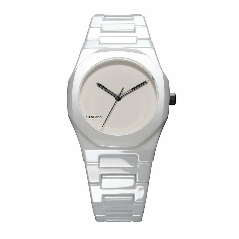 D1 Milano Ceramic Pure White 37mm CEBU02