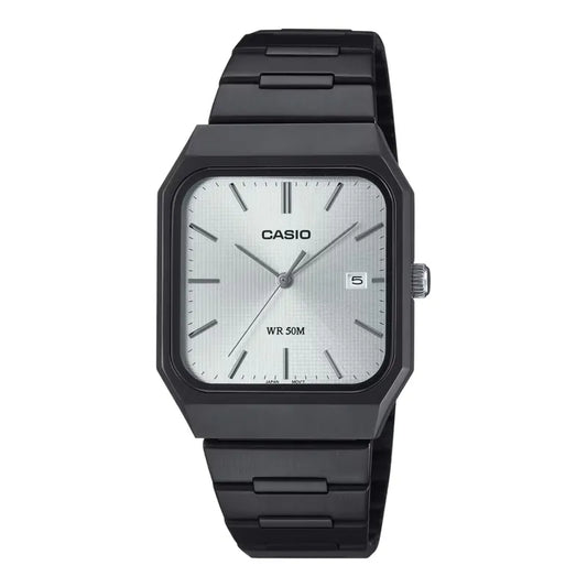 Casio Square Stainless Steel Quartz Watch MTP-B185B-7AV