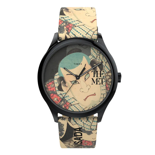 Timex x The MET Ukiyo-e Utagawa Kunisada 40mm TW2W25000