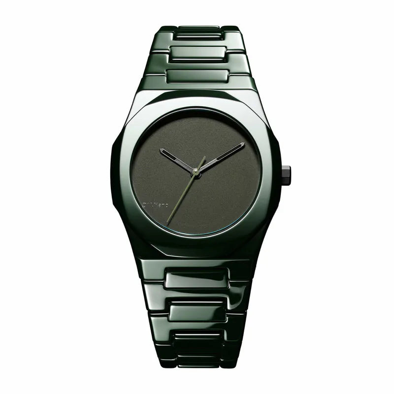 D1 Milano Ceramic Pure Green 37mm CEBU04