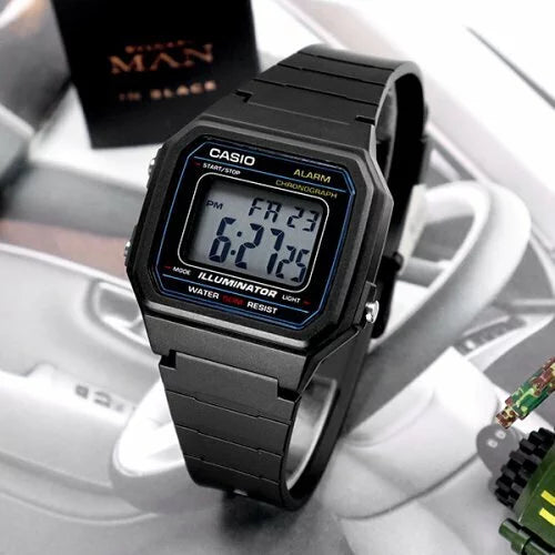 Casio W-217H-1A Digital Vintage Watch