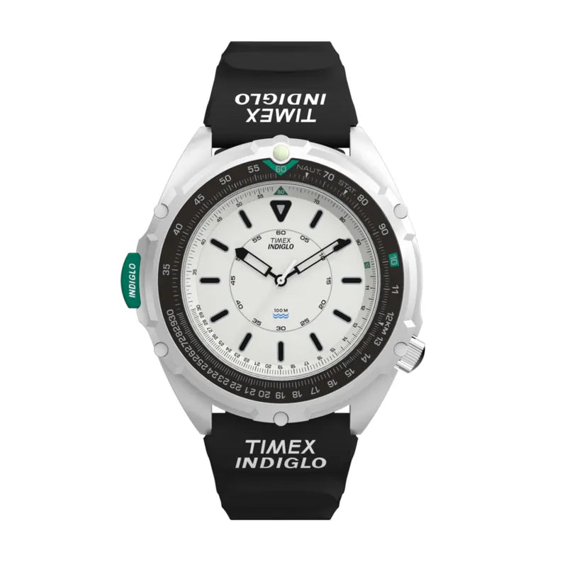 Timex 1995 Intrepid Reissue 46mm Synthetic Rubber Strap Watch TW2Y05800