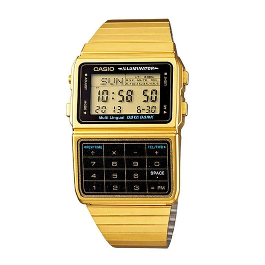 Casio DBC-611G-1 Vintage Data Bank Calculator Digital Watch