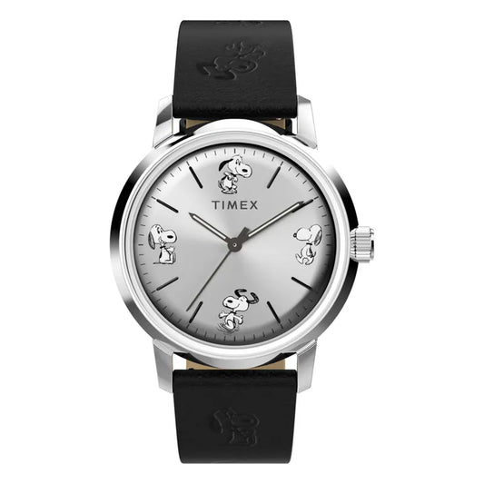 Timex Marlin® Automatic x Peanuts Sketch 40mm Leather Watch TW2W54000