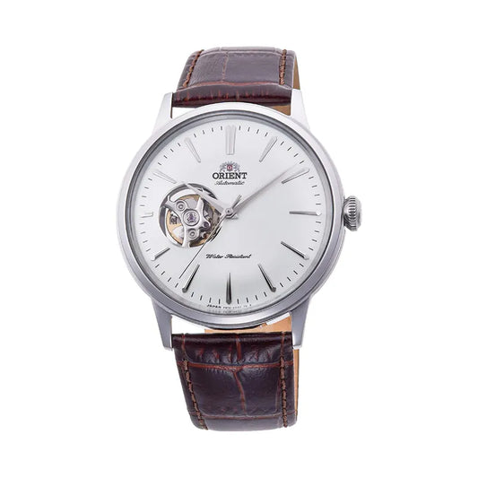 ORIENT Bambino Open Heart Silver Dial RA-AG0002S