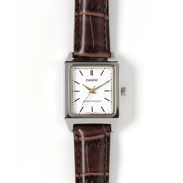 Casio LTP-V007L-7E2 22mm Ladies Leather Strap Vintage Watch