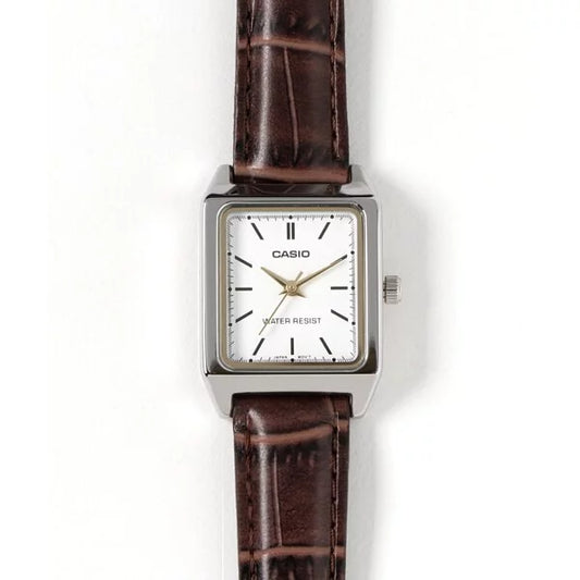 Casio LTP-V007L-7E2 22mm Ladies Leather Strap Vintage Watch