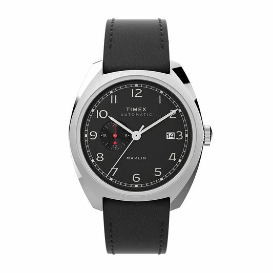 TIMEX Marlin® Sub-Dial Automatic 39mm Leather Watch TW2V62100