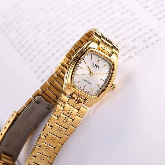 Casio LTP-1169N-7A 22mm Ladies Analog Watch Gold