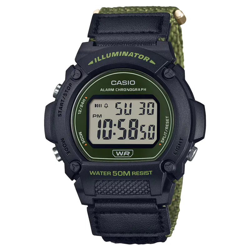 Casio W-219HB-3A Digital Watch