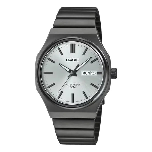 Casio MTP-E735B-7AV 37.5mm Stainless Steel Quartz Watch