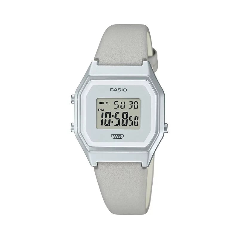 Casio LA680WEL-8 Ladies Digital Vintage Leather Watch