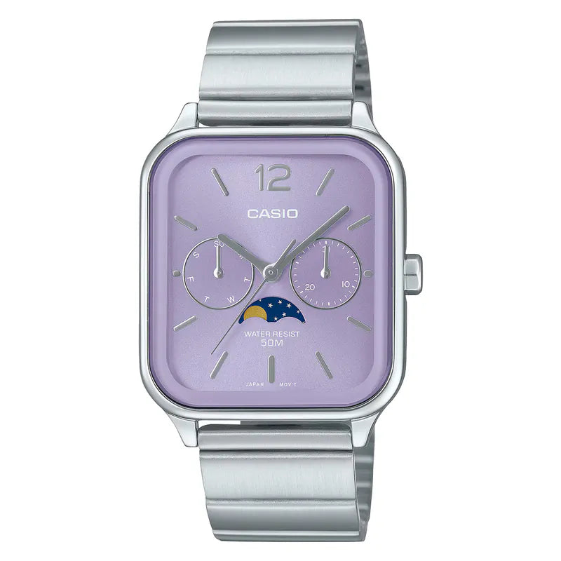 CASIO MTP-M305D-6A Quartz Moonphases Watch