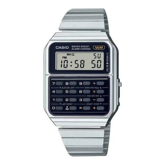 Casio Retro Vintage Series Digital Calculator Watch CA-500WE-1A