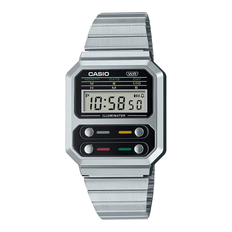 Casio Retro Vintage Series Digital Watch A100WE-1A