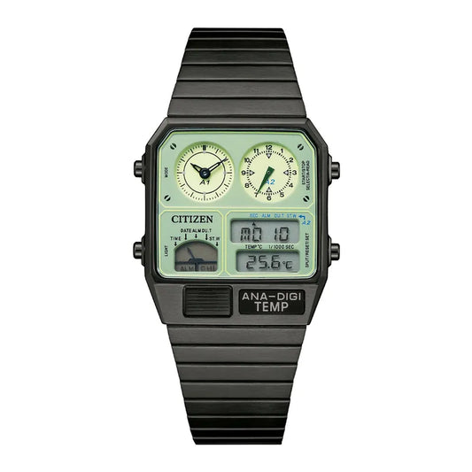 Citizen JG2147-85X Ana Digi Temp Luminous Dial Watch