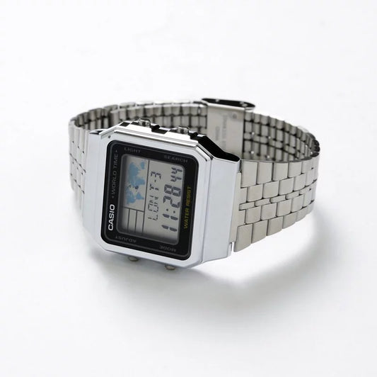 Casio A500WA-1 Boy Size Word Time Digital Vintage Watch