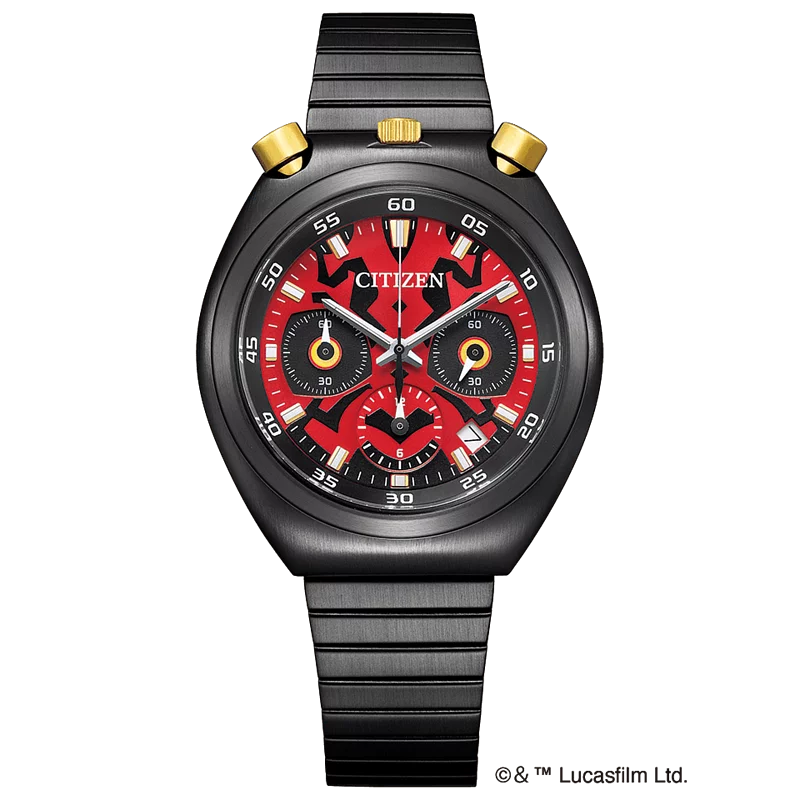CITIZEN AN3668-55W Star Wars Darth Maul Tsuno Chrono Bullhead