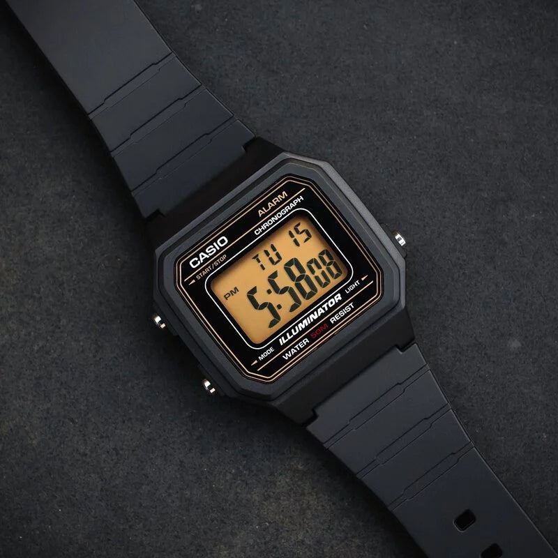 Casio W-217H-9A Digital Vintage Watch
