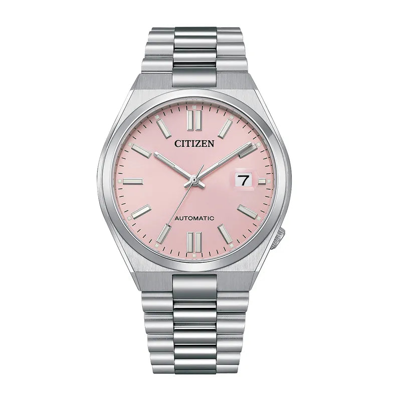 CITIZEN x Pantone NJ0158-89X Dreamy Pink Mechanical 40mm Automatic Watch